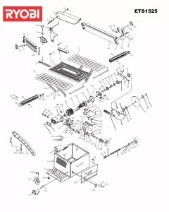 Buy A Ryobi ETS1525 Spare part or Replacement part for Your Saws and Fix Your Machine Today